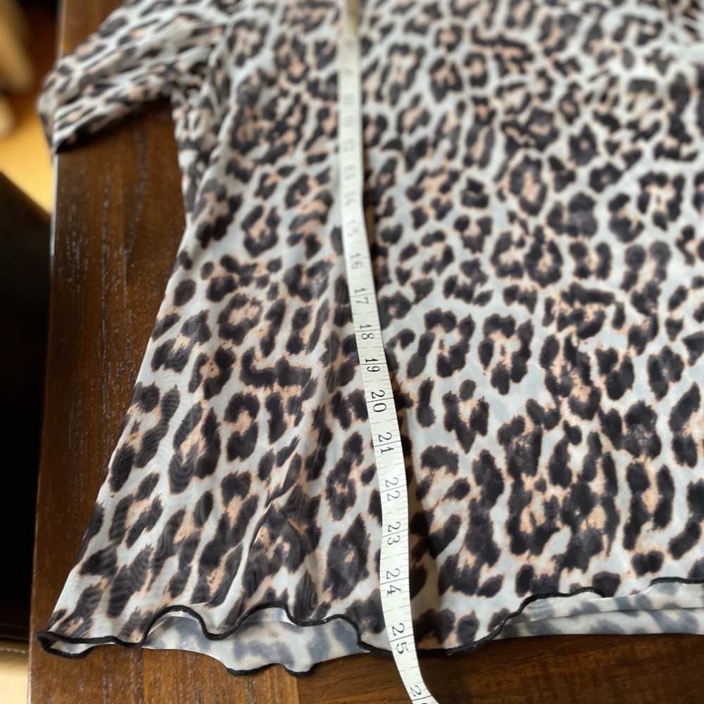 Leopard Print Blouse